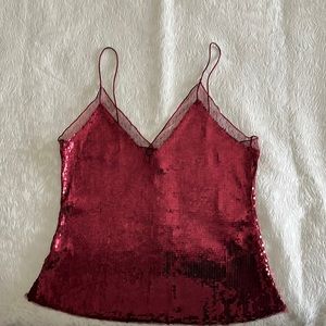 Free People sequin cami
